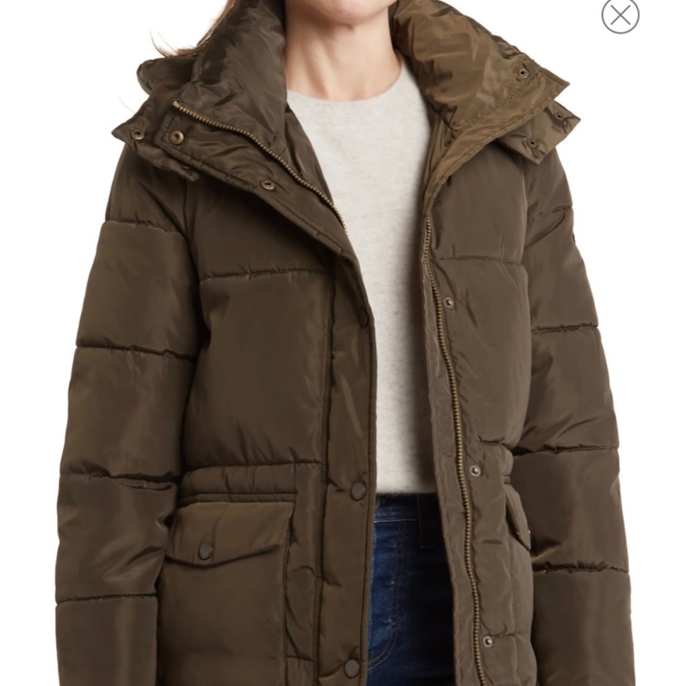 Lucky Brand Hooded Puffer Parka
